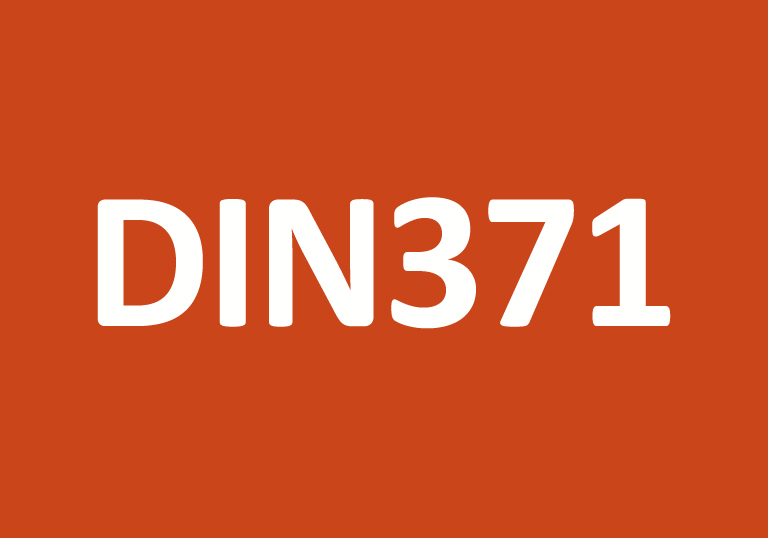 DIN371 Germany Standard