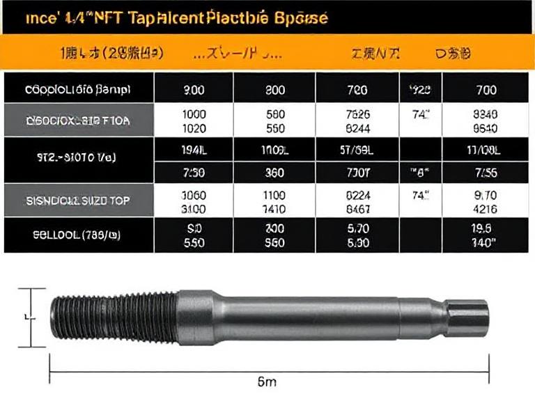 1/4 NPT Thread Tap Dimensions: Complete Guide for Engineers & Machinists