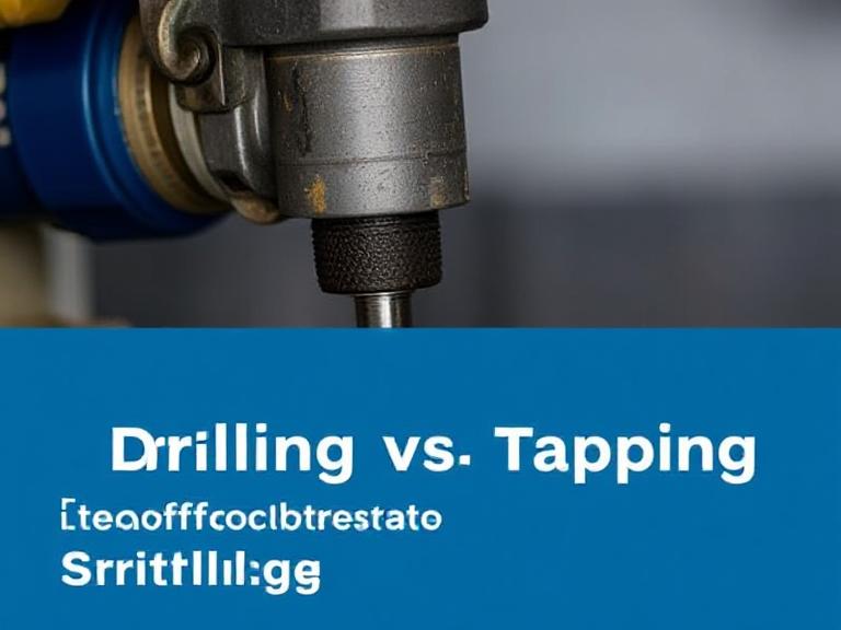 6 Difference Between Drilling and Tapping