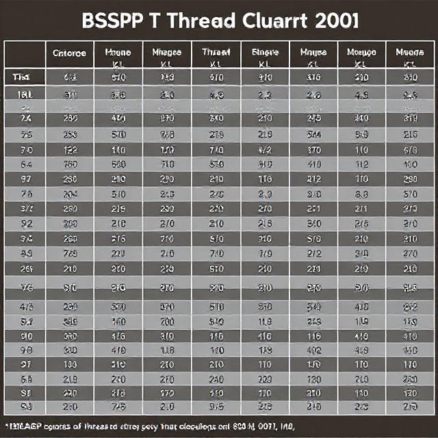 BSP Thread Chart 2025 Update – Comprehensive Guide and Analysis