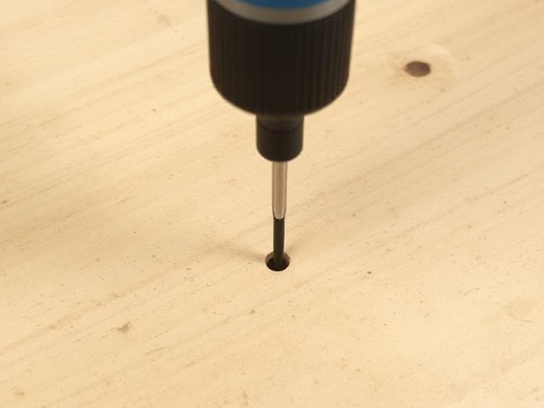 Mark and Drill the Hole to Tap a Hole with a Drill